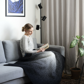 Koc Lapuan Kankurit JUHANNUS white-black 150x200 cm - 5