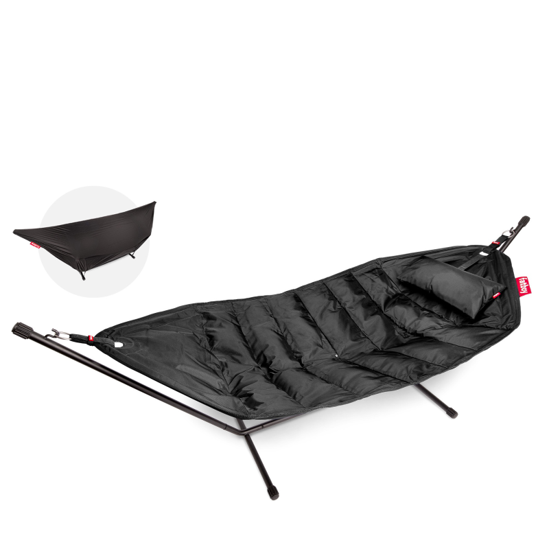 Hamak Fatboy Headdemock z poduszką Black | PROMOCJA: POKROWIEC GRATIS!