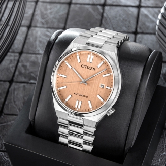 Zegarek Męski CITIZEN Tsuyosa Sapphire Mechanical NJ0159-86Z + BOX - 5