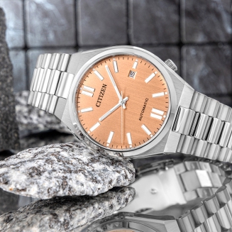 Zegarek Męski CITIZEN Tsuyosa Sapphire Mechanical NJ0159-86Z + BOX - 6