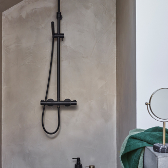  Aquanova Nero Black towel rack - 7