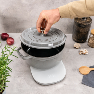 Waga cyfrowa z funkcją ładowania indukcyjnego Zwilling Enfinigy biała - 8