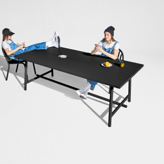 Stół ogrodowy Fatboy Fred's Table Anthracite 220x100x76 cm - 9