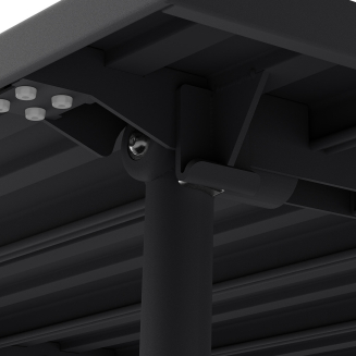 Stół ogrodowy Fatboy Fred's Table Anthracite 220x100x76 cm - 5