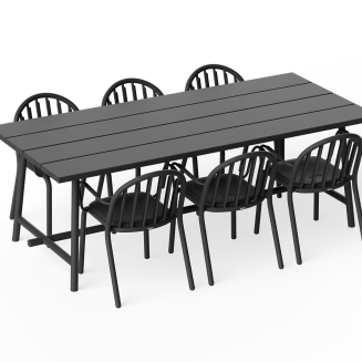  Fatboy Fred's Table Anthracite Garden Table 220x100x76 cm - 8