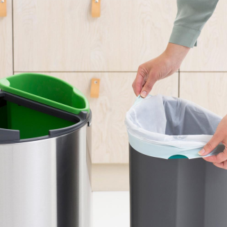 Kosz Brabantia Touch Bin New 23+10l Matt Steel - 8
