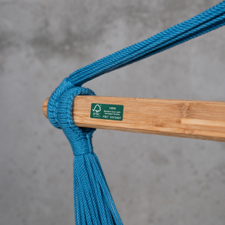  La Siesta Habana blue comfort hammock chair - 3