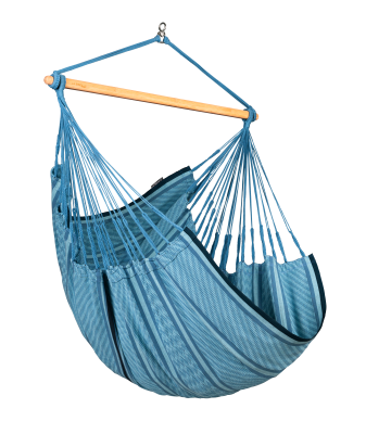 Fotel hamakowy La Siesta Habana Blue Zebra Comfort