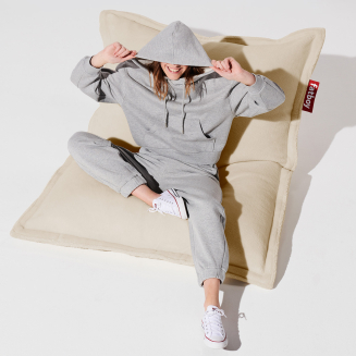  Fatboy Original Slim Teddy Off White pouffe 155x120 cm - 4