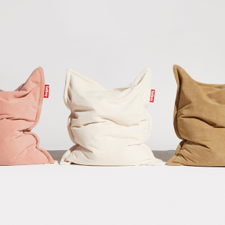 Pufa Fatboy Original Slim Teddy Off White 155x120 cm - 5