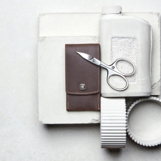 Zestaw do manicure Zwilling Twinox brązowe skórzane etui 3 elementy - 6