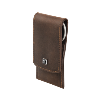 Zestaw do manicure Zwilling Twinox brązowe skórzane etui 3 elementy - 5