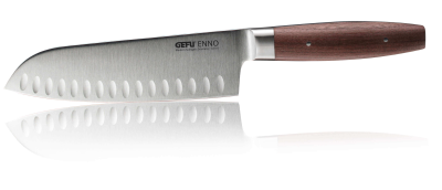 Nóż Santoku z rowkami Gefu Enno 18 cm