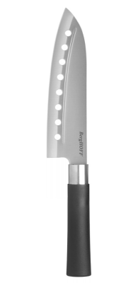 Nóż Santoku z otworami BergHOFF Codon 17 cm