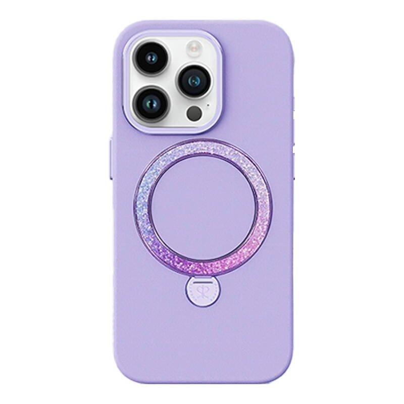 Etui JOYROOM PN-15L4 Dancing Circle do iPhone 15 Pro Max (fioletowe)