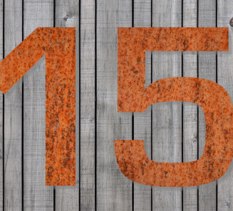Numer na dom Keilbach Iron Number 