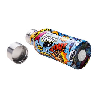 Butelka termiczna Casa Bugatti B BOTTLES Comics 350 ml - 2