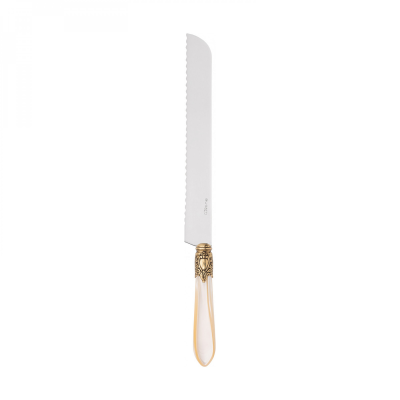 Nóż do chleba Casa Bugatti Oxford Ivory/Gold