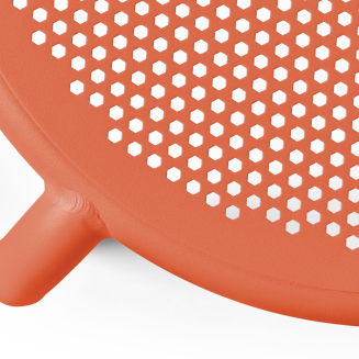 Krzesło ogrodowe z podłokietnikami Fatboy Toní Tangerine - 10