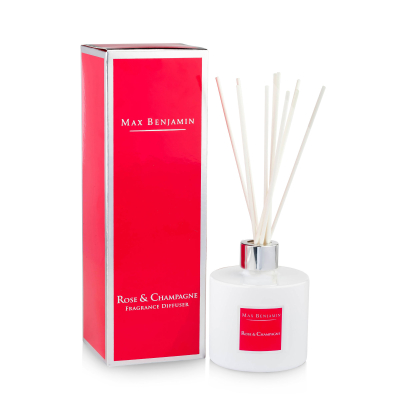 Max Benjamin Aroma diffuser 150ml - Rose & Champagne