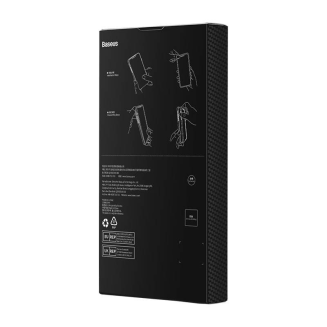 Zestaw ochronny BASEUS Synthetic Fiber iPhone 14 Pro (czarne) - 7