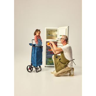 Wózek zakupowy Rolser I-Max MF 2LRSG Denim - 6