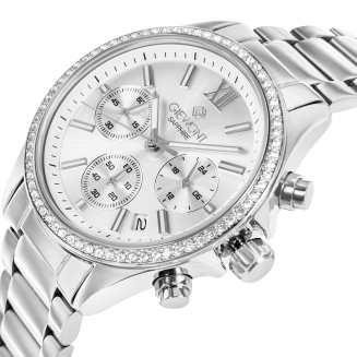 Zegarek Damski Giewont Sapphire Srebrny GW3670-B1 - 2