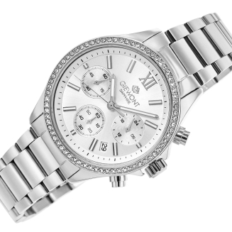 Zegarek Damski Giewont Sapphire Srebrny GW3670-B1 - 3