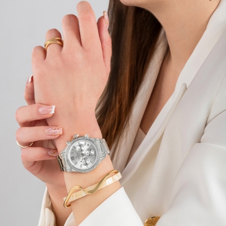 Zegarek Damski Giewont Sapphire Srebrny GW3670-B1 - 5