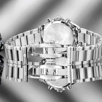 Zegarek Damski Giewont Sapphire Srebrny GW3670-B1 - 8