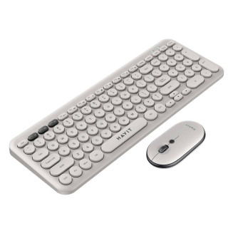 Bezprzewodowy zestaw gamingowy 2w1 Havit KB254GCM klawiatura + mysz (szary) (QWERTY) - 2