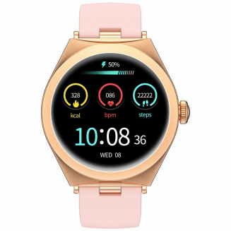 Smartwatch Gravity Różowe Złoto Różowy GT25-2 - 2