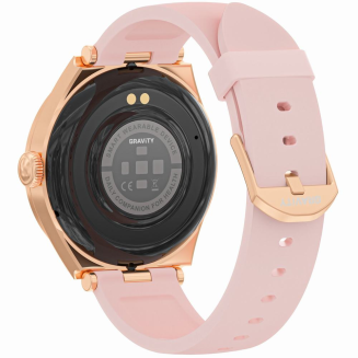 Smartwatch Gravity Różowe Złoto Różowy GT25-2 - 4