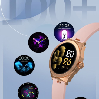 Smartwatch Gravity Różowe Złoto Różowy GT25-2 - 8