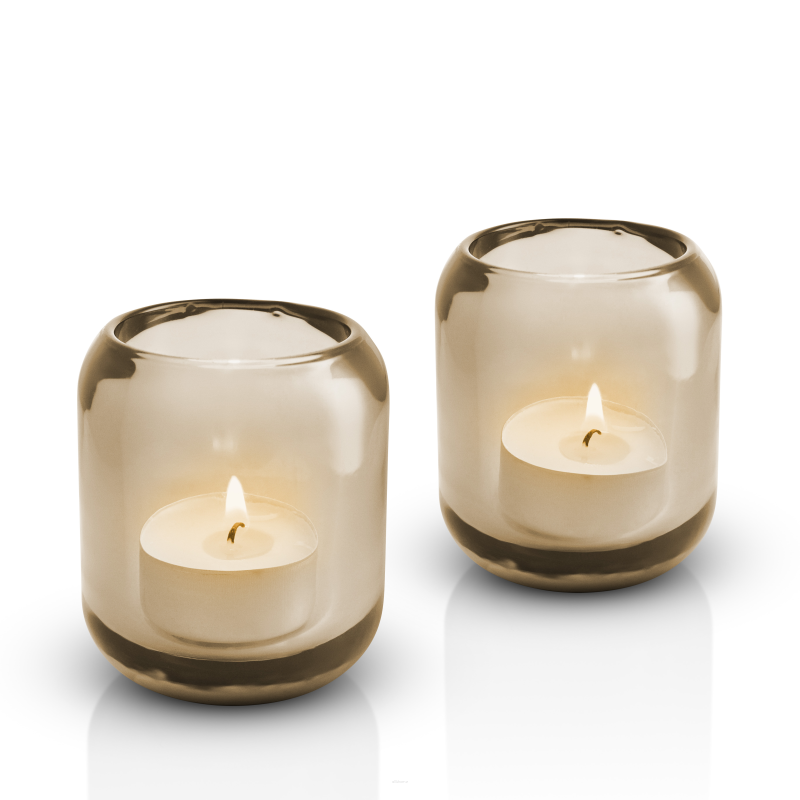 Świecznik na tealight Eva Solo Acorn Hazel brown 2 szt.