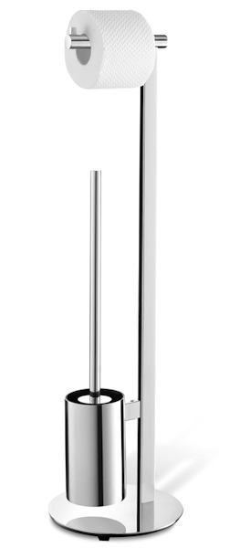  Zack Scala Gloss Toilet Paper and Brush Holder