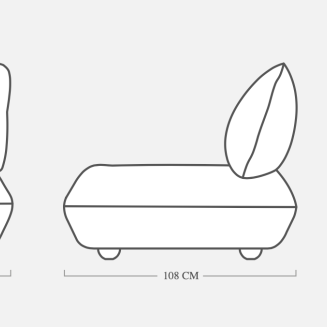 Fotel Fatboy Sumo Seat Velvet Petrol - 5