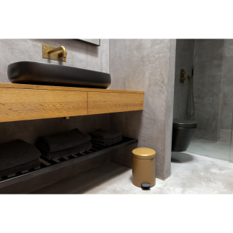 Kosz łazienkowy Brabantia NewIcon 5 l Warm Gold - 11