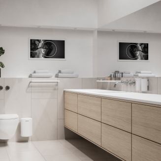 Uchwyt na papier toaletowy Zone Denmark Rim White - 4