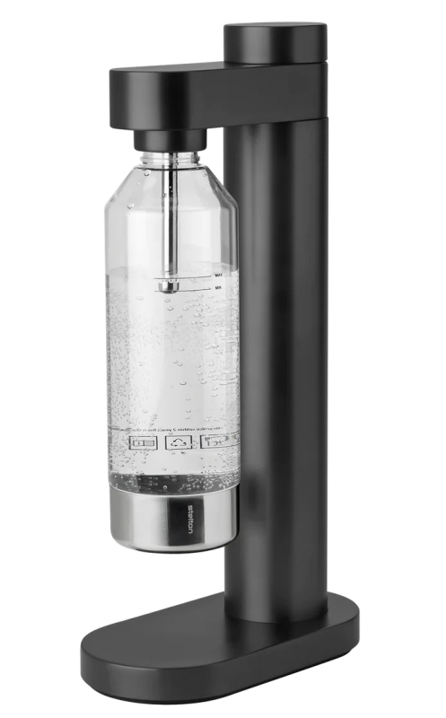 Saturator do wody Stelton Brus Black