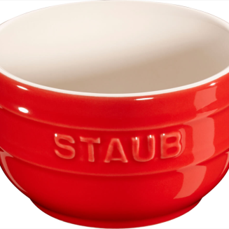 Staub Mini Ramekin Okrągły, 4 szt. - 200 ml, Czerwony - 2
