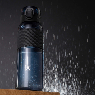 Bidon tritanowy Zwilling Bottle Czarny 680 ml - 13