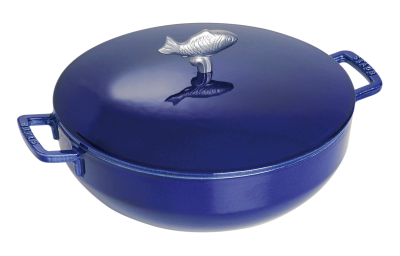 Staub cast iron pot for fish soups - Blue, 4.65 ltr