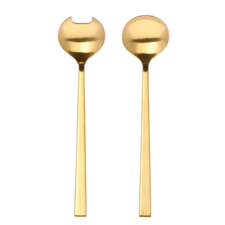 Łyżki do sałaty Bitz Brass mat - 2