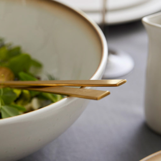 Łyżki do sałaty Bitz Brass mat - 3