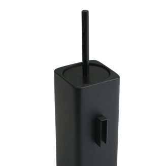  Aquanova Khana Black wall-mounted toilet brush - 3