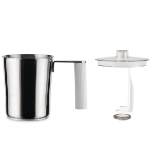 Spieniacz do mleka Alessi Plissé White - 2