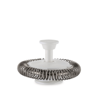 Alessi Plisse milk frother white - 4