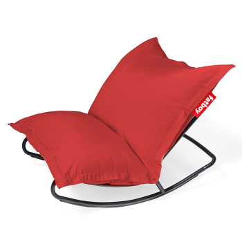 Pufa Fatboy The Original Outdoor Red + Fotel bujany do puf Rock 'n Roll Black | PROMOCJA 15