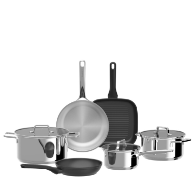 Zestaw garnków BergHOFF Helix 9 częściowy